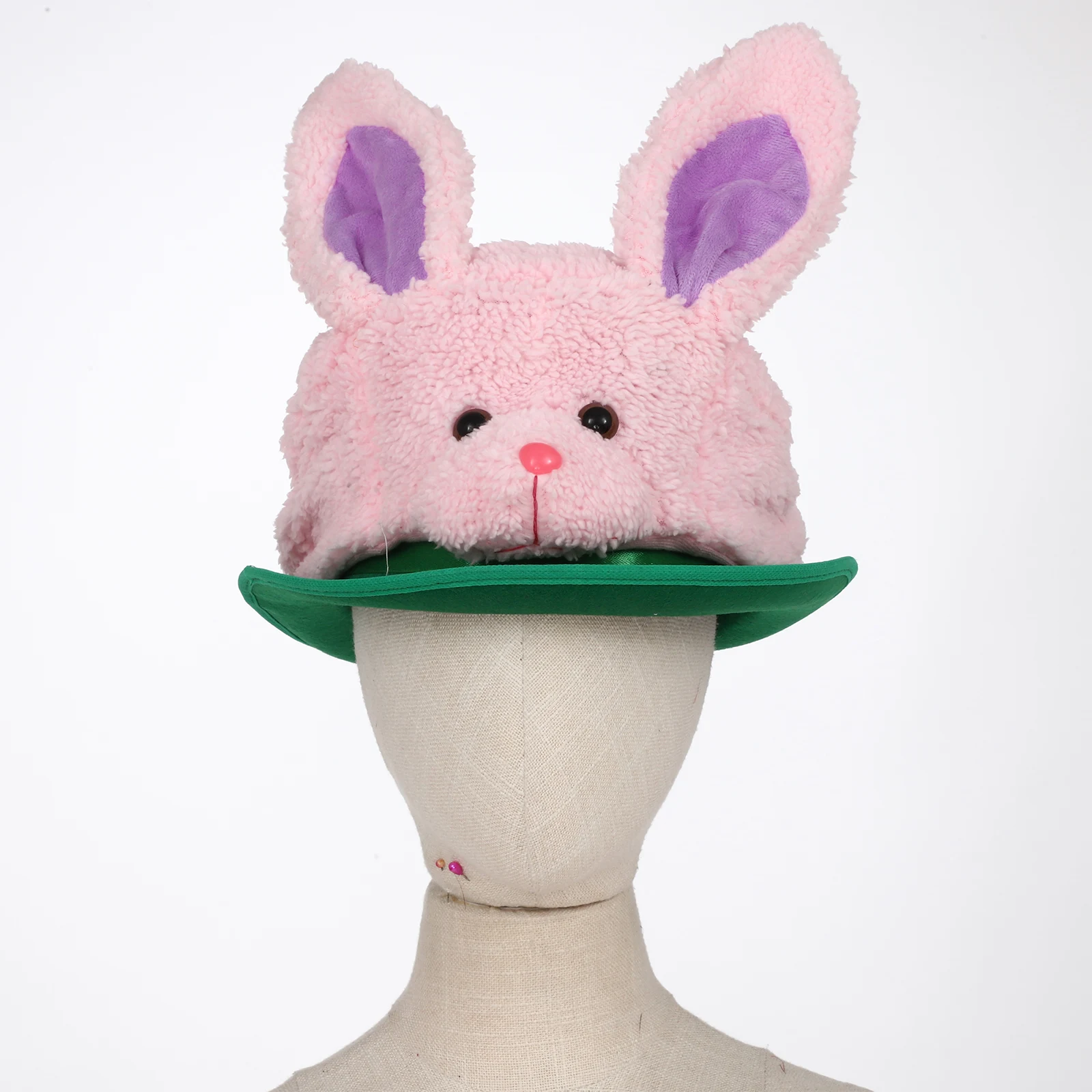 1Pc Rabbit Hat Funny Cute Easter Bunny Top Caps Party Cosplay Costume Props Detachable Rabbit Ear Cover Topper for Themed Party