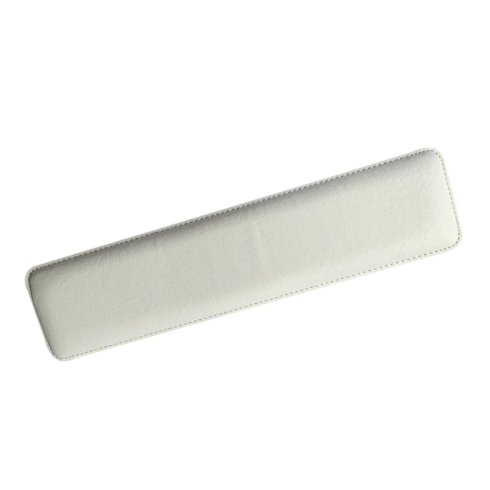 Repose-poignet antidérapant ergonomique confort clavier tapis mémoire ordinateur tapis de souris accessoire de bureau 104 touches longue Section blanc