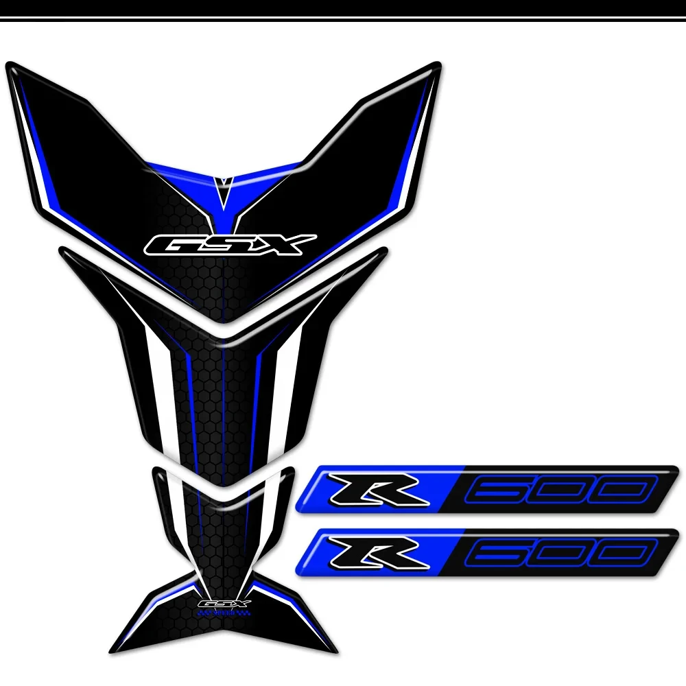 Stickers Decal Emblem Logo For Suzuki GSXR GSX R 125 750 1000 600 R1000 R600 R125 R750 Tank Pad Protection Fairing Accessory