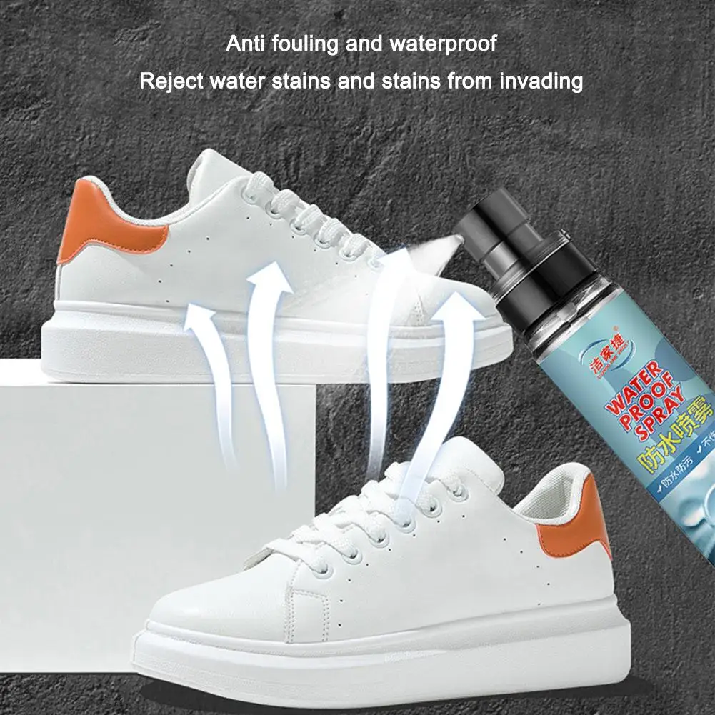 100ml Rain Stain Spray Shoe Protector Spray For Waterproofing Leather Suede Nano Protector Spray For Waterproof Stain Protect