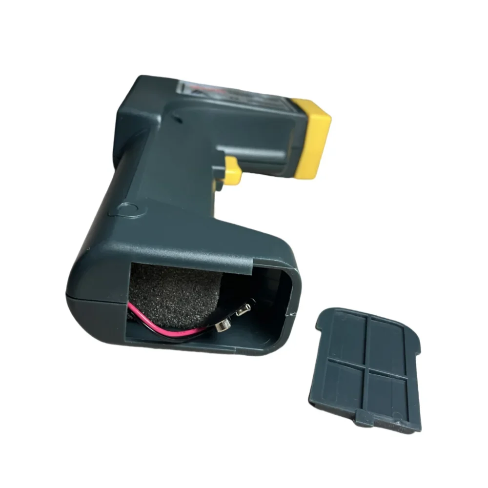 AZ8866 ميزان الحرارة بالأشعة تحت الحمراء ميزان حرارة الطعام غير المتصل مع نطاق قياس إنذار عالي ومنخفض الحجم -20 ~ 420، العمق: S=10:1