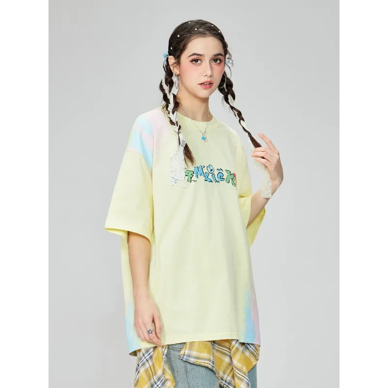 Abstract Monster Graffiti 3D Printed Short Sleeve Lazy Style Top American Street Quick Drying T-shirt