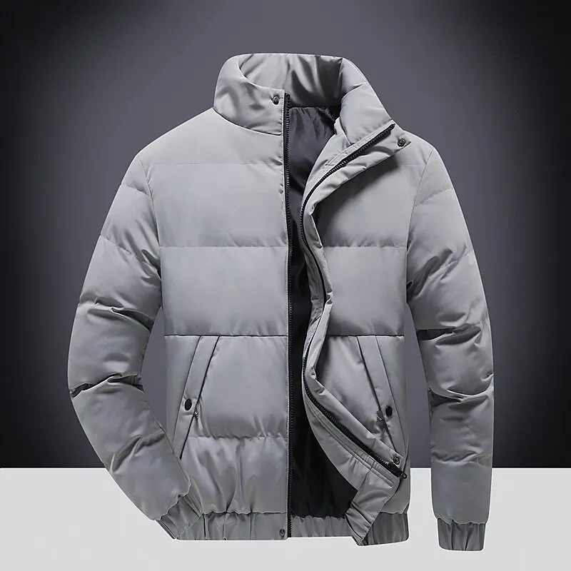 Veste rembourrée en coton épais pour hommes, manteau chaud, décontracté, confortable, grande taille, 5XL, nouvelle tendance de la mode, automne et hiver 2024