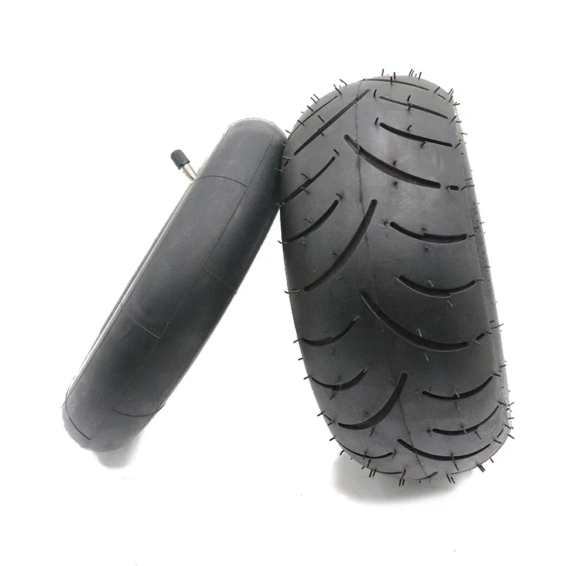 11 Inch 90/65-6 Scooter Tubeless Tire 90/65-6 Rubber Tyre Tube for Electric Balanced Trolley Hoverboard Skateboard Accessories
