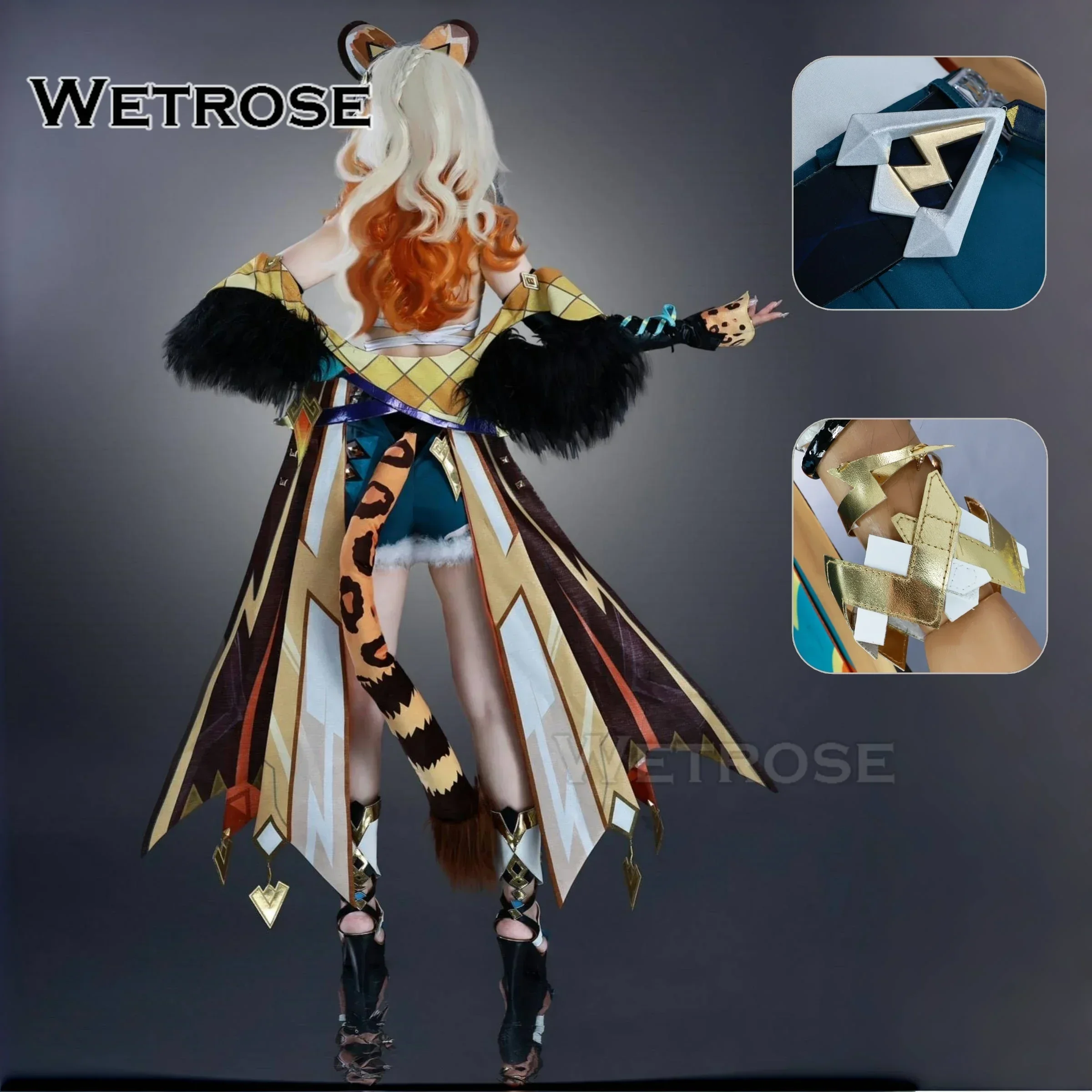 المسبق Xilonen Lion الزي الكوسبلاي في المخزون [Wetrose]