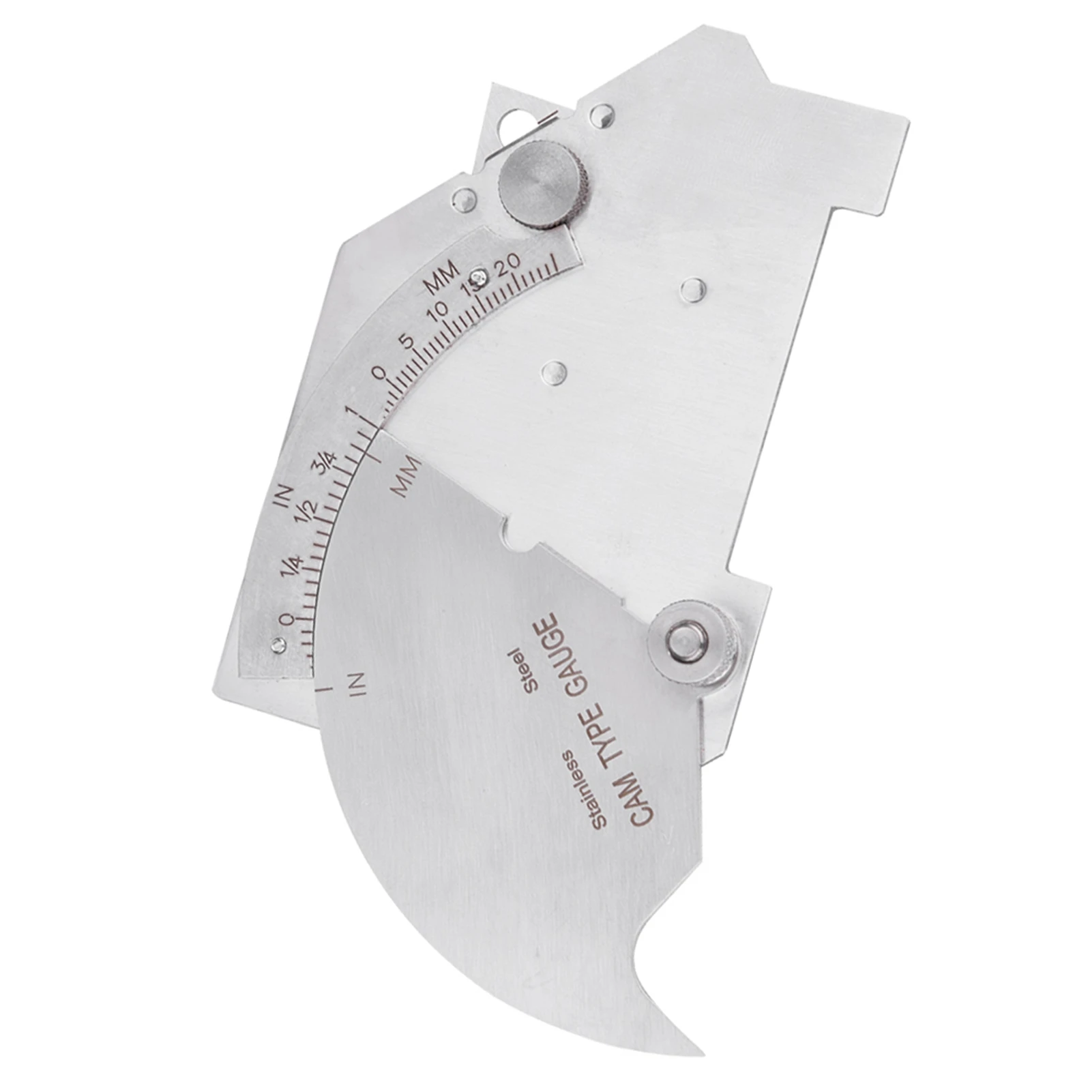 Welding Undercut Gague MG-8 Bridge Cam Welding Gauge Welded Surfaces Joint Undercut Fillet Leg Throat Gage Welding Cam Gague