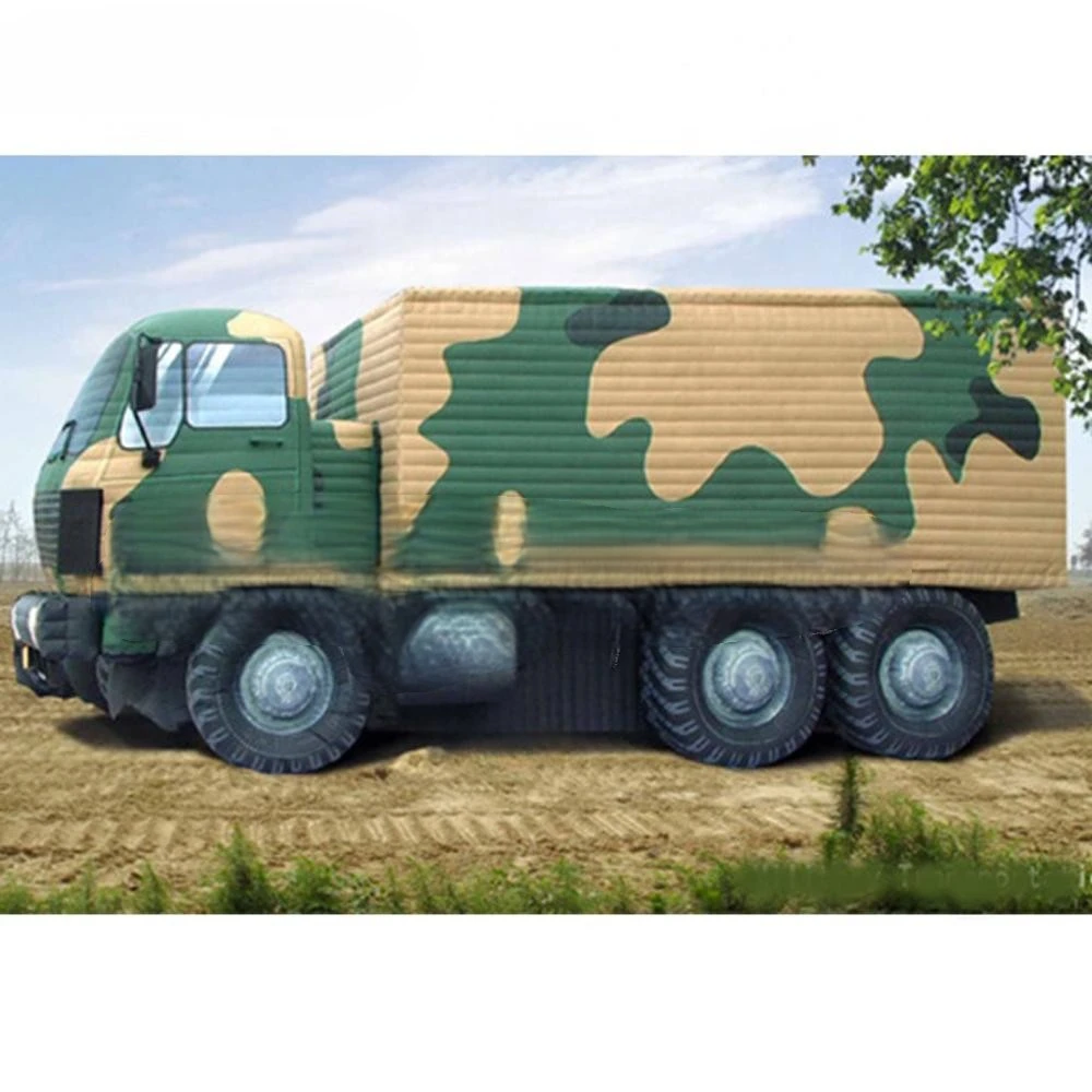 inflatable jeep Camouflage , cool and creative off-road military vehicle model for event advertisement