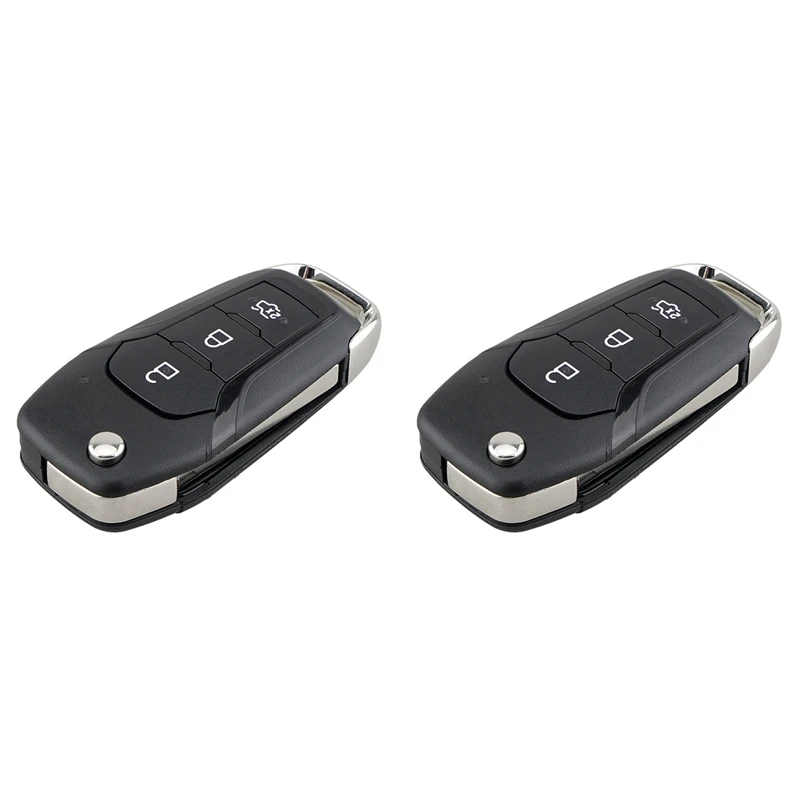 2X Car Smart Remote Key 3 Button 433Mhz 49Chip Fit For Ford KA+ Modeo Glaxy S-Max 2014 2015 2016 DS7T-15K601-B