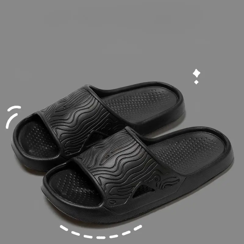 

Men's Eva Slippers, Men's Summer New Home Household Couples Thick-Soled Non-Slip Bathing Bathroom Men's Slippers