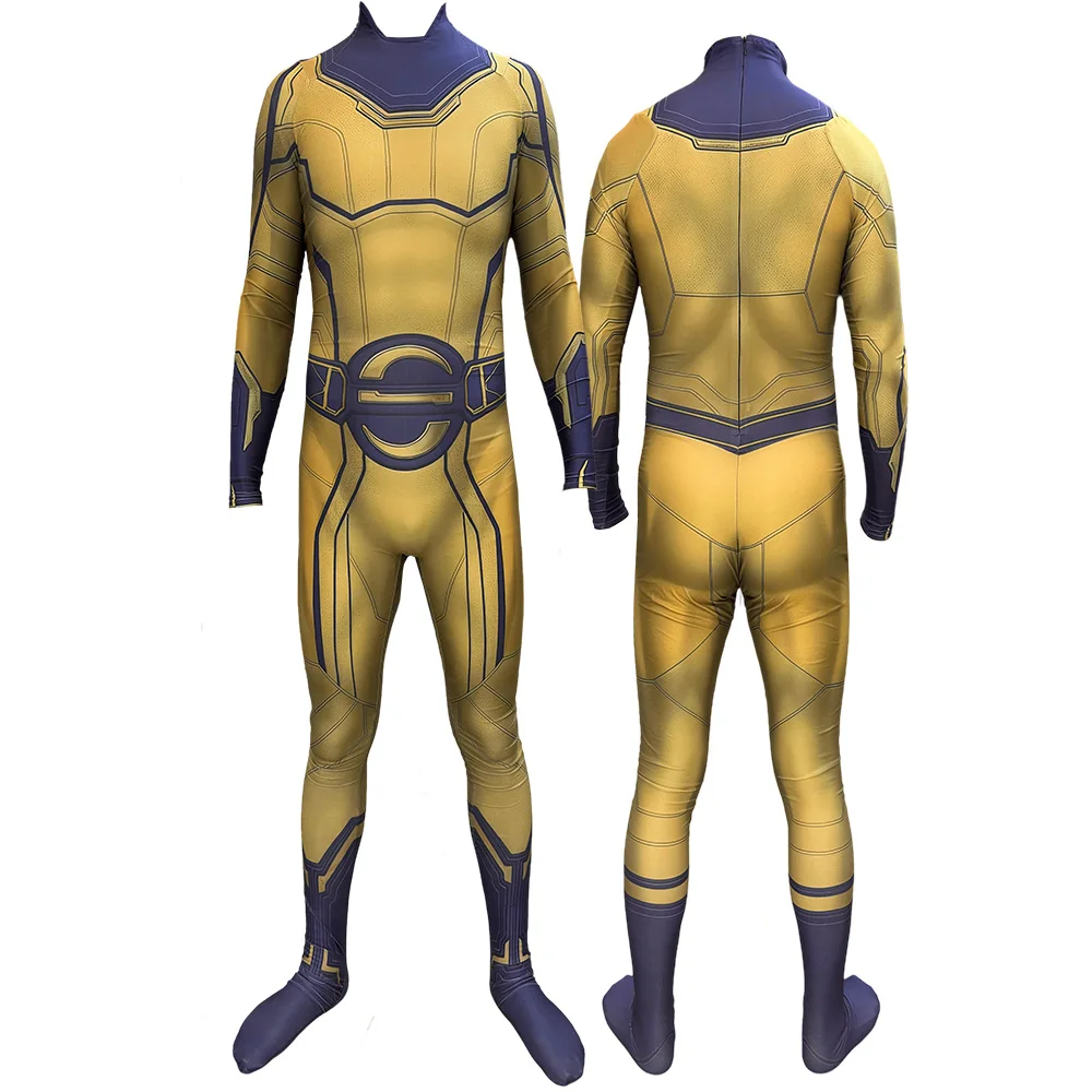 

Хэллоуин для взрослых Thunderbolts Sentry костюмы для косплея мужской зентай 3D принт супергерой боди вечерние комбинезоны