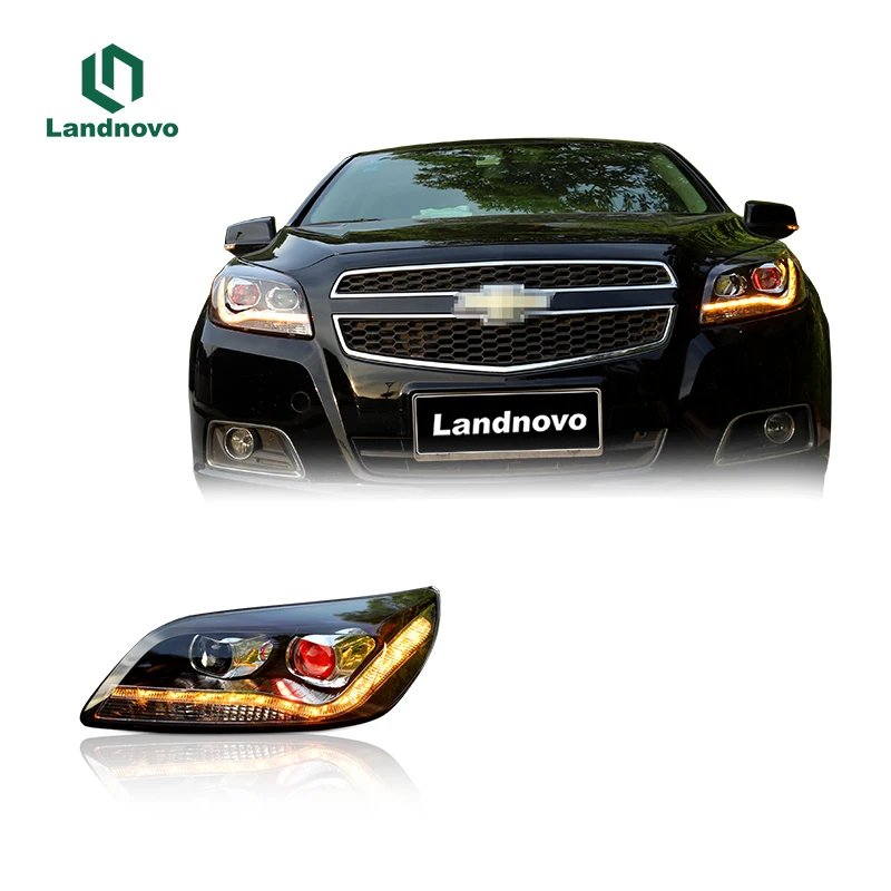 Muhuang High Quality Car Led Head Light For Chevrolet Malibu 2012-2014 Front Led Light Assembly Headlight Headlamp