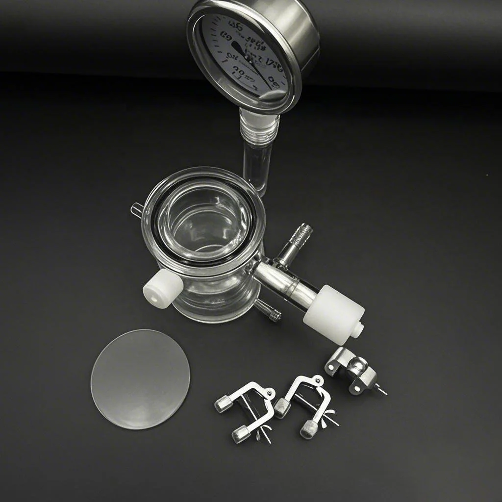 Factory Custom Cuarzo Fused Silica Top-illuminated Quartz Photocatalytic Reactor for Off-line Electrolysis Hydroxide Degradation