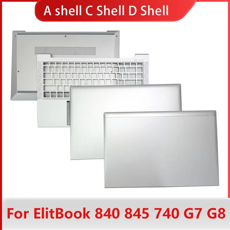 Carcasa Compatible con Hp Elitbook 840 845 745 G7 G8, Carcasa para Portátil, Carcasa A, Carcasa C, Carcasa D, Carcasa B, Carcasa para Teclado, Piezas y Accesorios, Reposamanos, Marco para Portátil