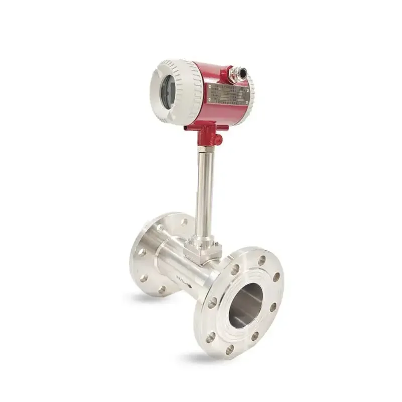 High Temperature Compact Digital PN40 Co2 Nitrogen Propane Butane Methane Flue Lpg Natural  Type Flow Meter Air
