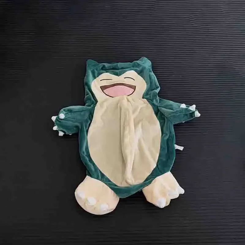 30/200 cm Riesige Pokemon Snorlax Anime Plüschtiere Big Pokémon Plüschtier Kawaii Halbfertiges Leder Holster Kissen Geschenk für Kinder