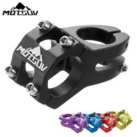 Motsuv MTB Power Stem Road Bike Mountain Bicycle Bridge Short 45mm Rod Handlebar Table Adjustable Riser 31.8mm Cycling