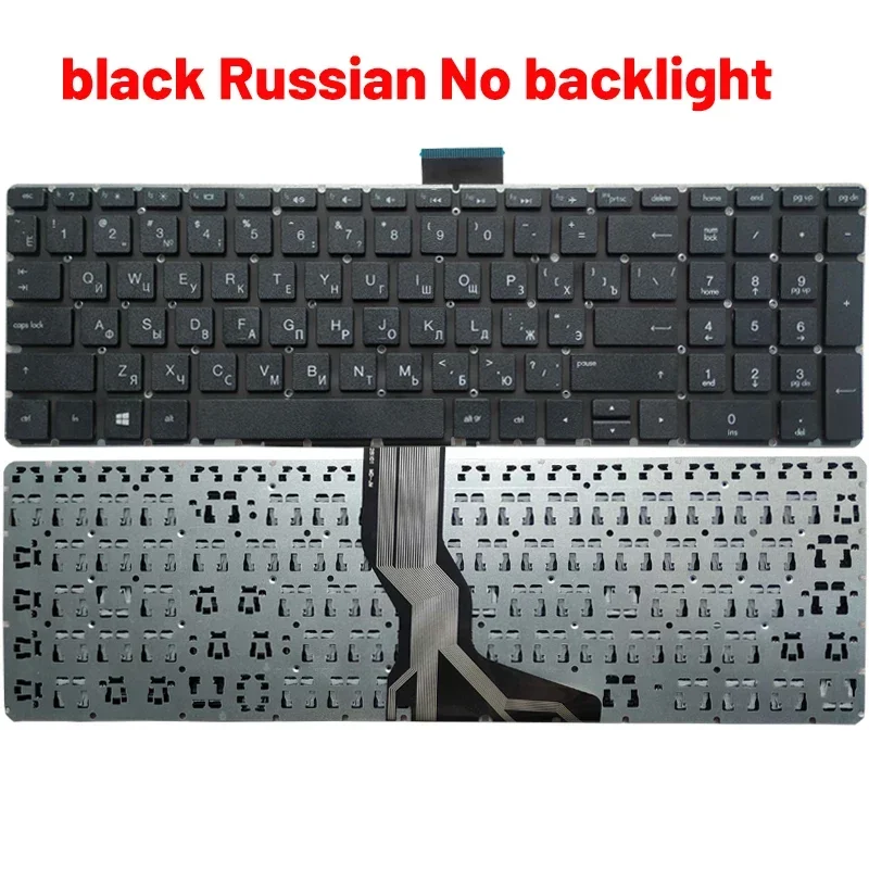 Russian/US/UK/Spanish/Latin Laptop Keyboard for HP 17-AR 17-BS 17-AK 17-AE 17G-BR 17Q-BU 17Z-AK 17T-BS TPN-Q190 TPN-Q193