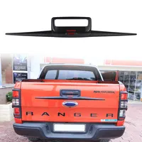 Moldura de puerta trasera de plástico ABS, embellecedor de maletero negro mate, cubierta de manija de puerta trasera para Ford Ranger 2012-2021 T6/T7 Pickup 4*4