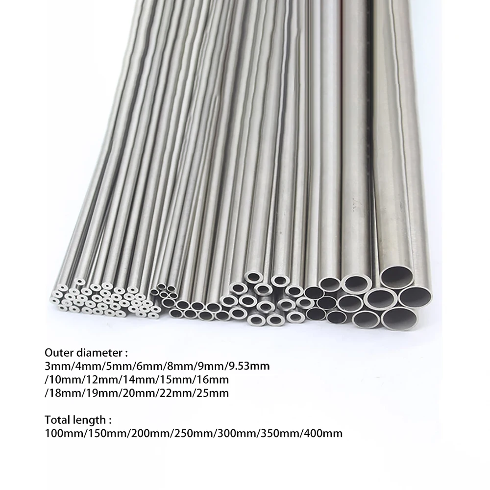 3mm/4mm/5mm/6mm/8mm/9mm/9.53mm/10mm OD 316 Stainless steel tube Capillary tubing Precision hollow round rod Surface polishing