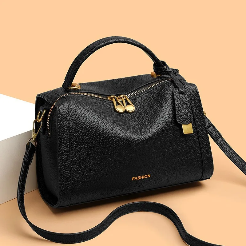 

Нишевая сумка через плечо 2025 года, роскошная женская сумка с верхней ручкой, минималистичная сумка через плечо, универсальная сумка «день-ночь», текстурированный слинг