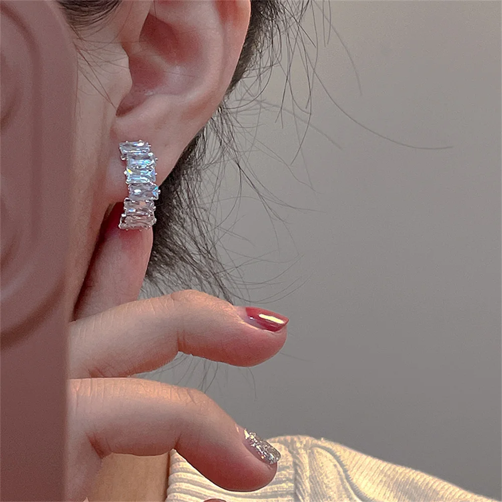 1/2/3PAIRS Type C Trendy Korean Style Fashionable Simple Earrings For Parties Vintage Fashion Earrings Rising Popularity