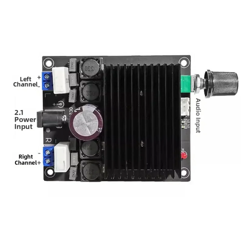 

TDA7498 Плата цифрового усиления, двухканальная 2x100 Вт, высокая мощность, компьютерные аксессуары «сделай сам», простая установка