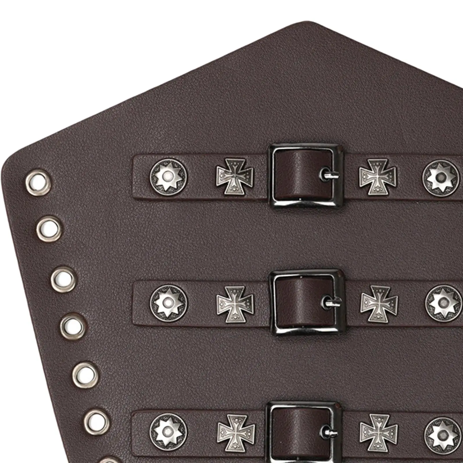 ปลอกแขนหนัง PU สไตล์ยุคกลาง สำหรับงานปาร์ตี้ธีม งานรื่นเริง และงานเลี้ยงน้ำชา