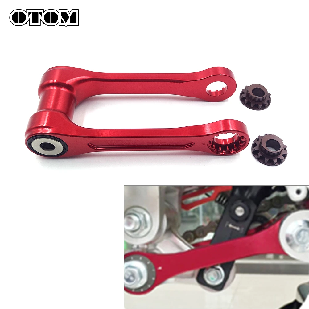 

OTOM Motorcycle Aluminum Adjustable Lowering Link Suspension Linkage ARM 50mm For HONDA CRF250R CRF450R Off-road Dirt Bikes Part