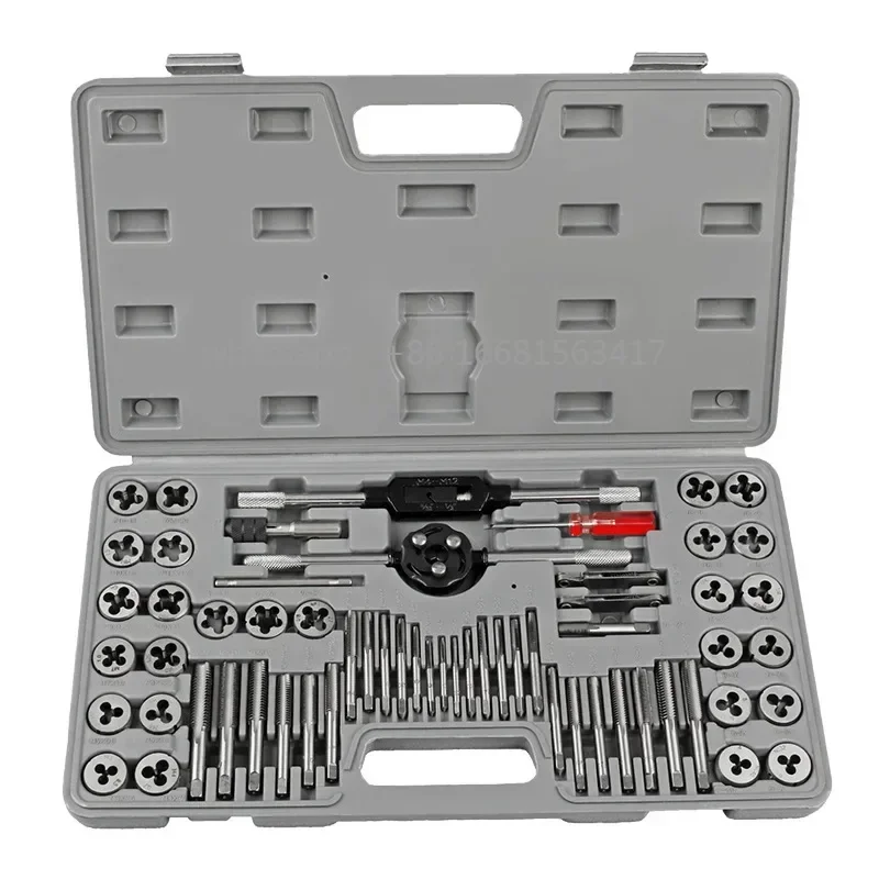 

A Set of 60 Metric and Imperial Taps and Dies (including Wrenches and Taps)