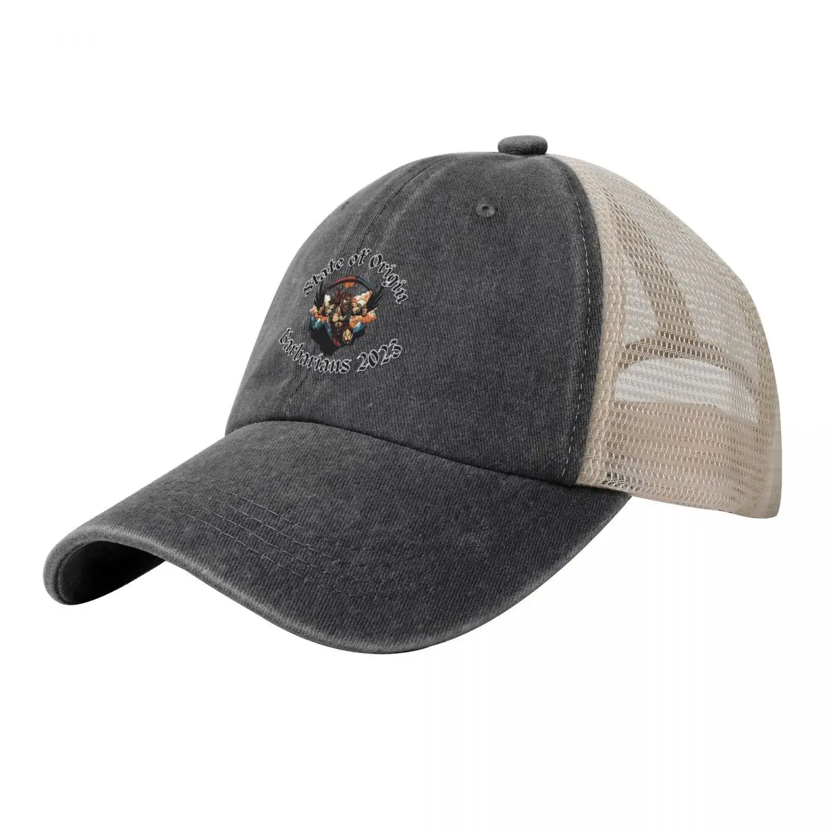

Men's Barbarians SOO 2023 Cowboy Mesh Baseball Cap beach hat dad hat Anime Woman Men's