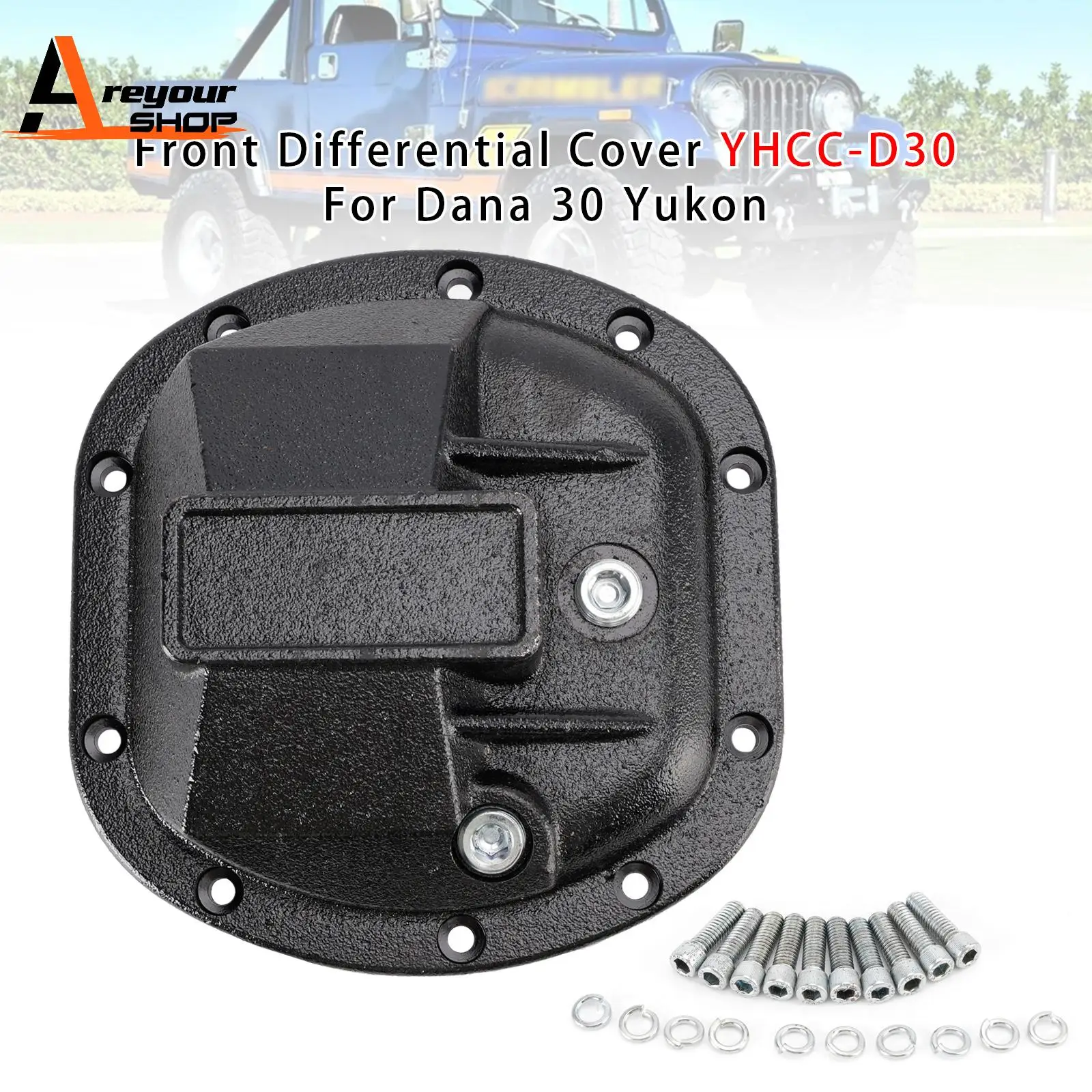 الغطاء التفاضلي الأمامي YHCC-D30 لـ Dana 30 Yukon