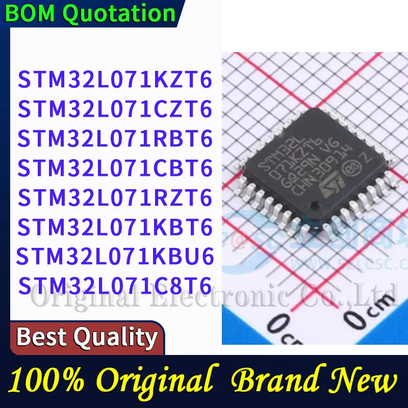 STM32L071CBT6 STM32L071RBT6 STM32L071KBU6 STM32L071RZT6 STM32L071C8T6 STM32L071CZT6 STM32L071KBT6 071KZT6 Laptop repair parts