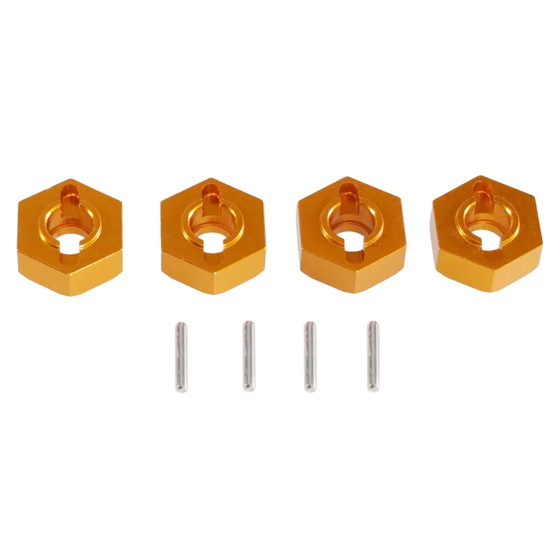 Metal Wheel Hex Hub Adapter Upgrade OP Spare Parts for 1/12 MN128 G500 RC Off‑Road Crawler Car Modification Hobby Accessories