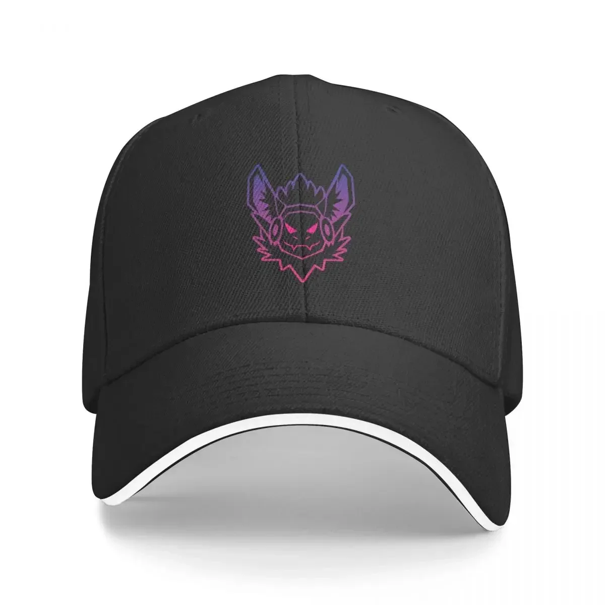 Synthwave Protogen T-Shirt Baseball Cap Horse Hat cute funny hat Custom Cap Caps Male Women's