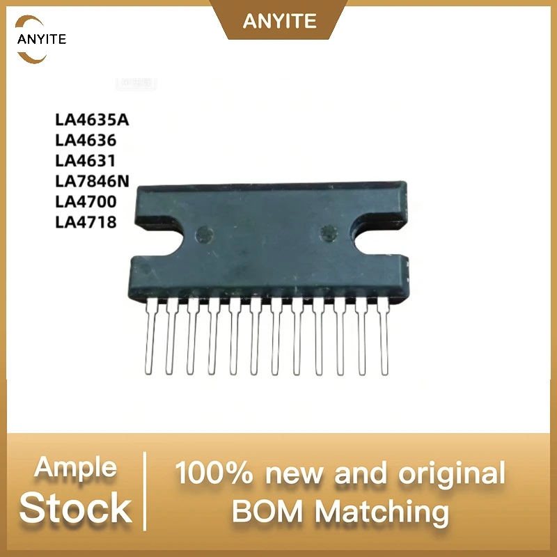 New  5PCS/lot  LA4635A  LA4636  LA4631 LA7846N LA4700  LA4718  ZIP 