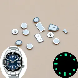 Watch Dial Nail Luminous Nail Fit Seiko Men's Watch Dial SKX007 SKX009 6105 6139 With NH35 NH36 7S26 4R36 Movement Watch Parts