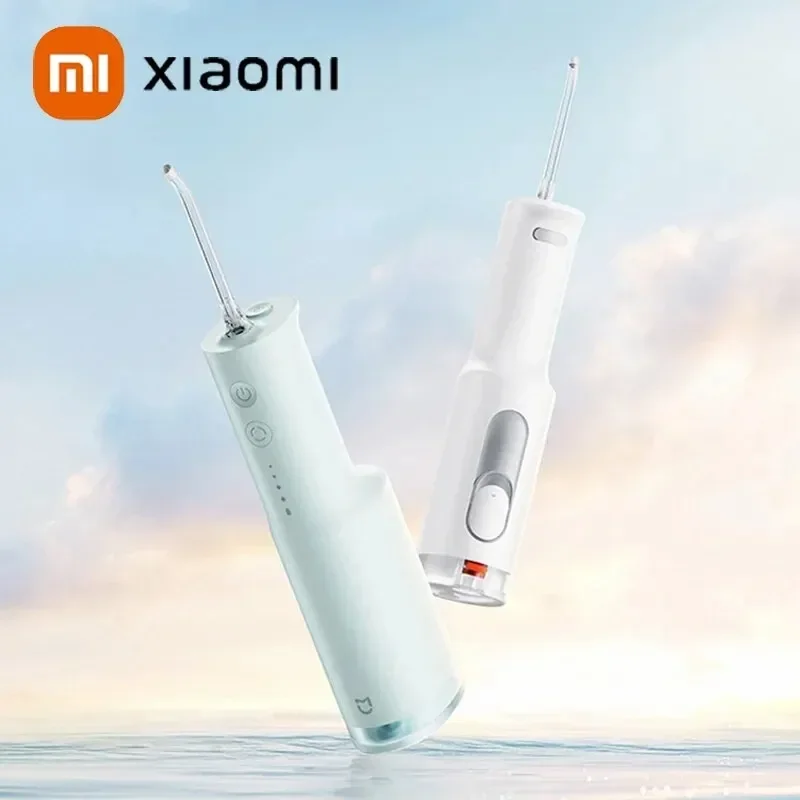 Xiaomi Mijia Electric Oral Irrigator F300 Dental Water Jet Portable Powerful Pick Flosser Teeth Whitening Cleaner Mouth Cleaning