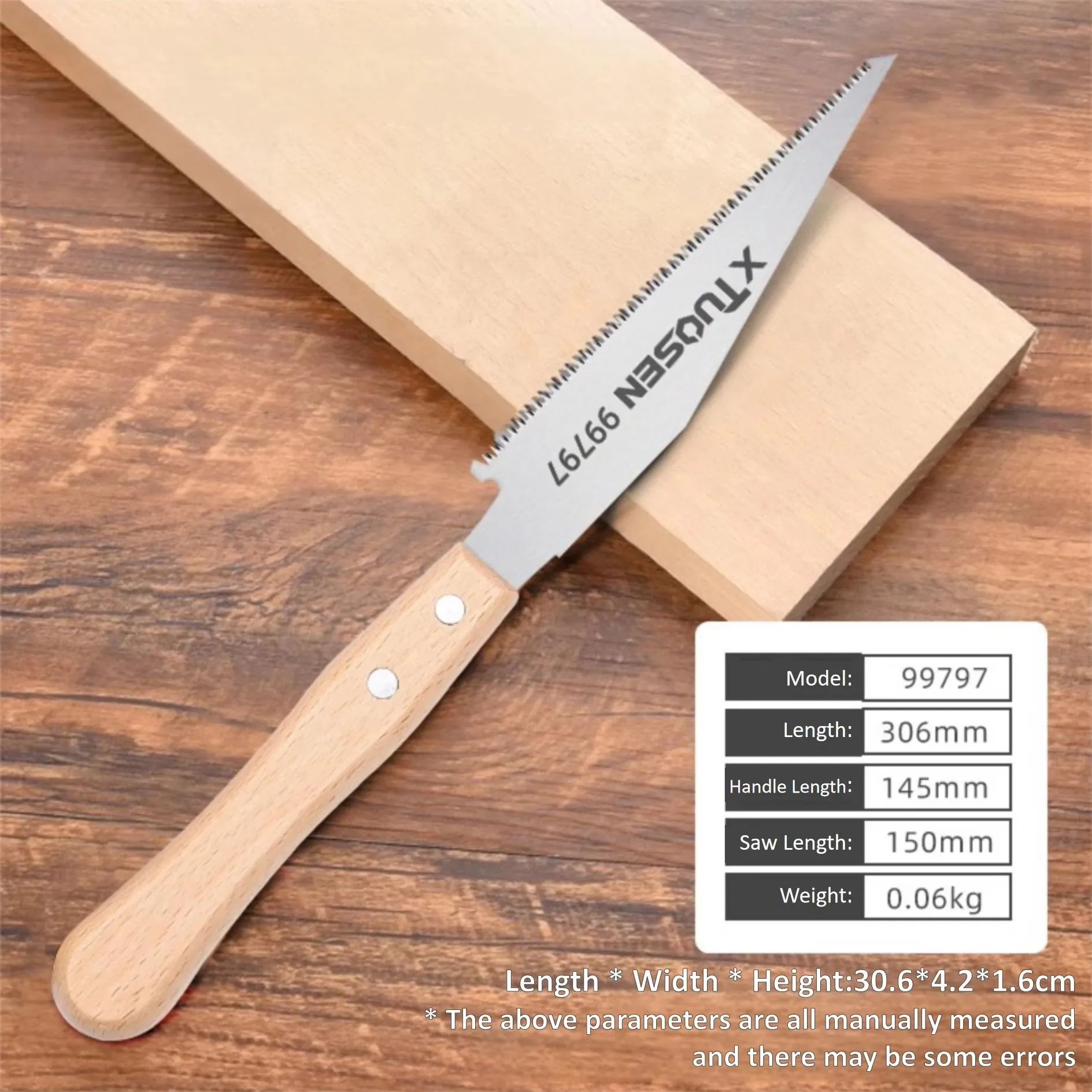 منشار يدوي منزلي، منشار نجارة صغير بأسنان دقيقة، أداة قطع يدوية محمولة لفرع شجرة الخشب والمشروعات التي تصنعها بنفسك