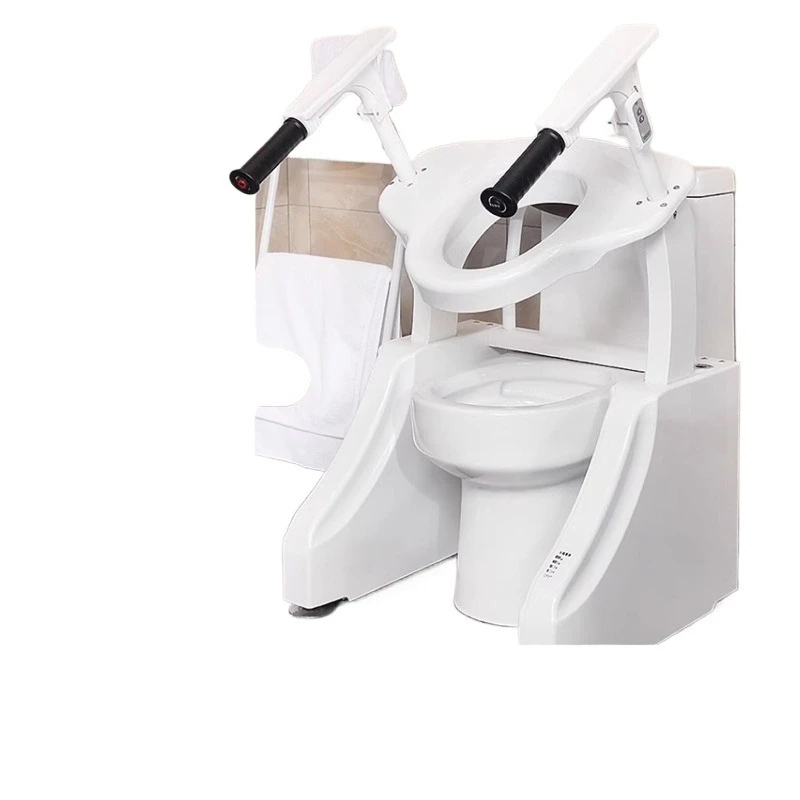 

Electric toilet lift assist smart household disabled elderly pregnant woman toilet chair adjustable