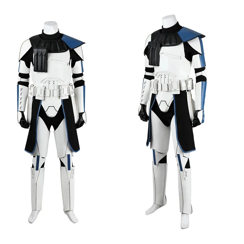 

25COSNew Movie Rex Cosplay Costume Men Captain Battle Suits Mask Halloween Carnival Party Clothing