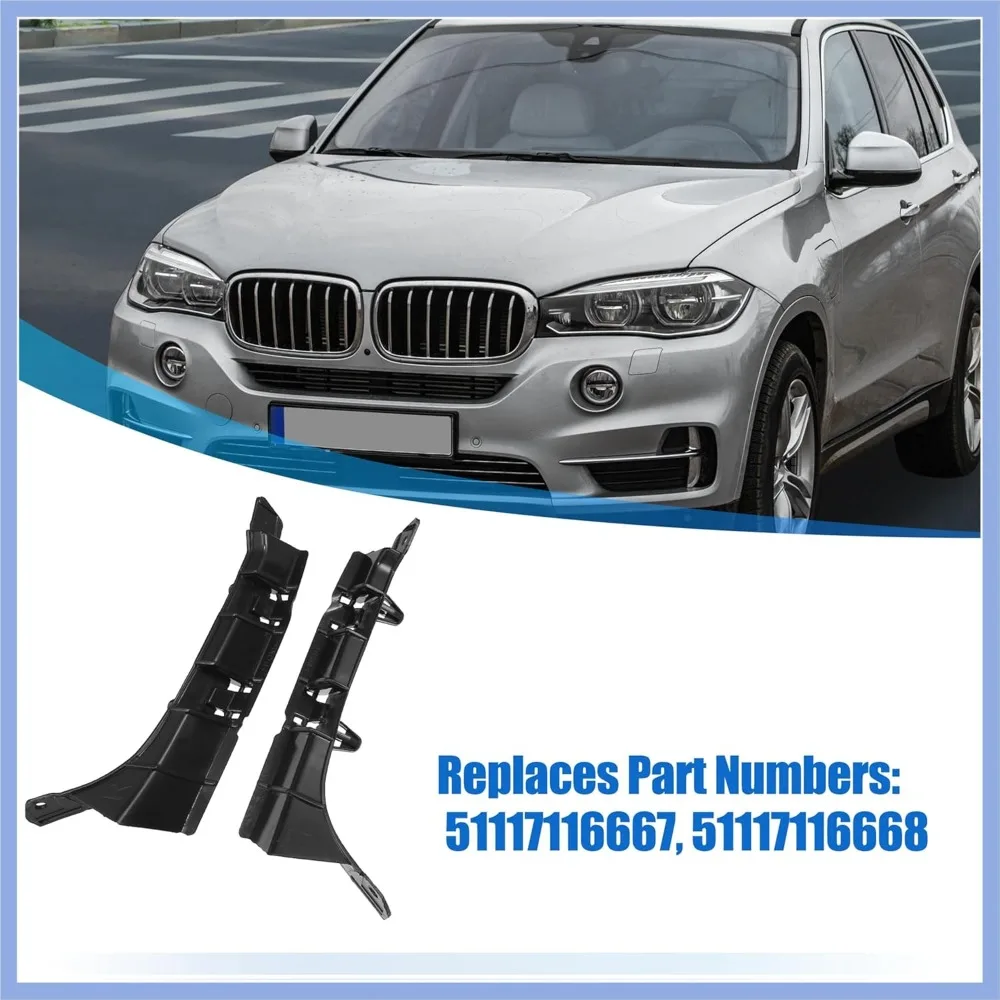 

51117116667 51117116668 Для 2003-2007 E53 BMW X5 3.0i 4.4i 4.8is Держатель кронштейна переднего бампера, новый