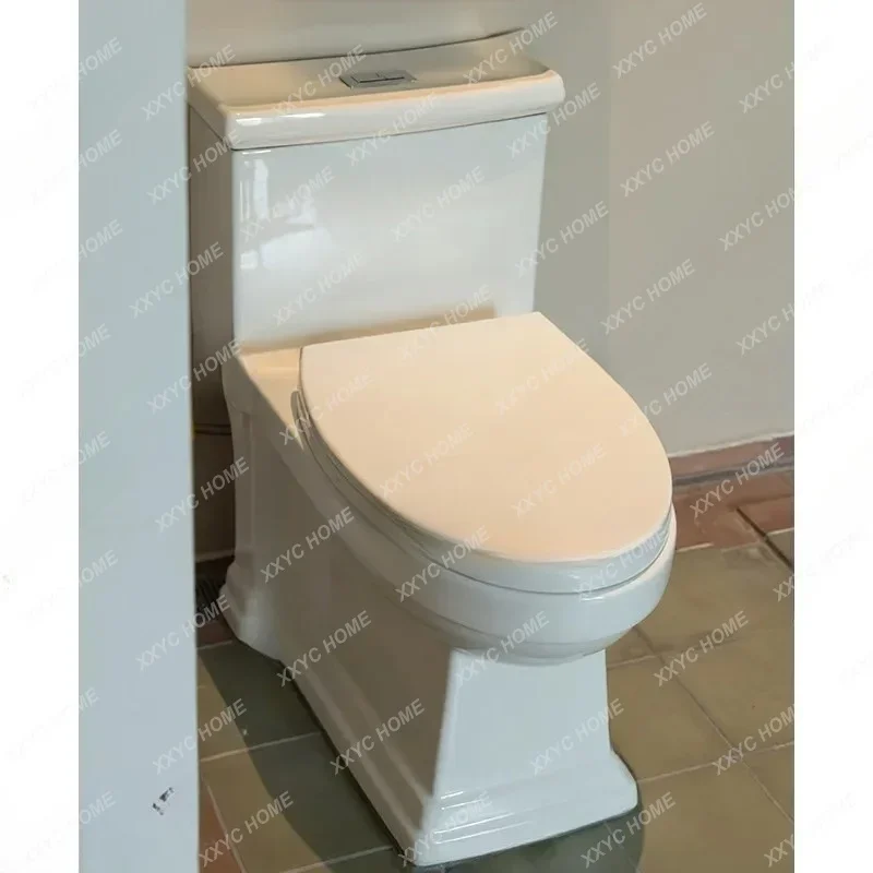 ES Ceramic toilet integrated toilet household bathroom silent toilet siphon deodorant