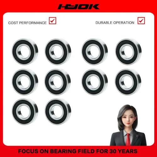 10 Uds rodamiento 6800 6801 6802 6803 6804 6805 6806 6807 6808 6809 68102RS rodamientos de pared delgada productos asequibles