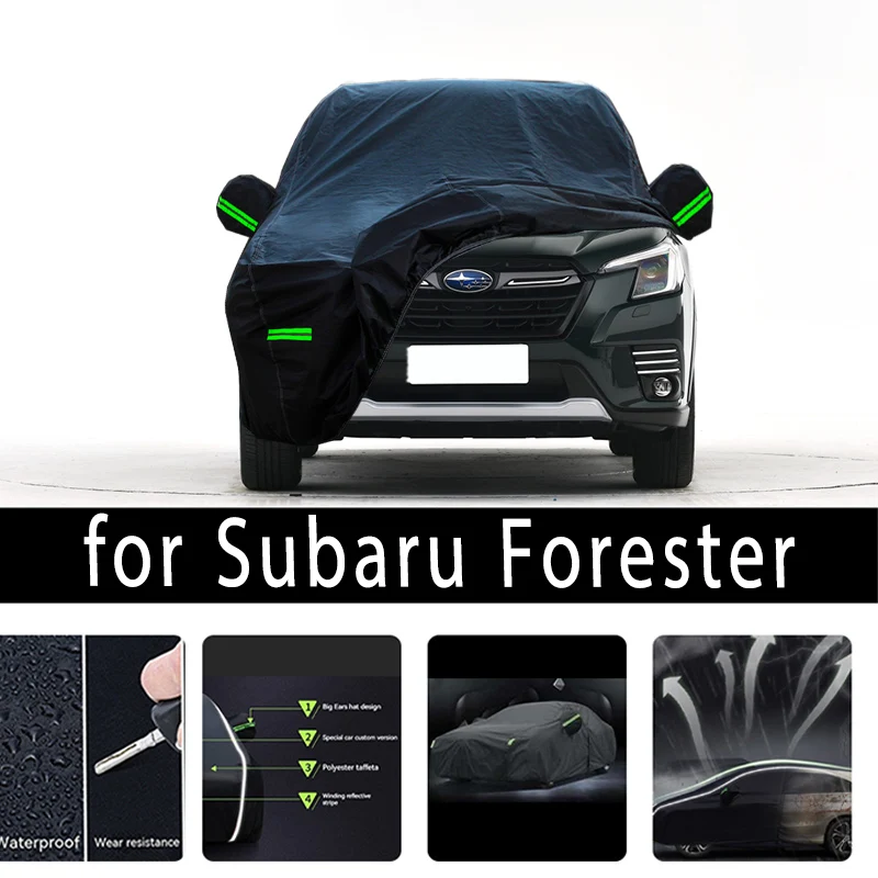 

For Subaru Forester car protective cover Auto paint protection Sunscreen heat-insulating waterproof car clothing Car film