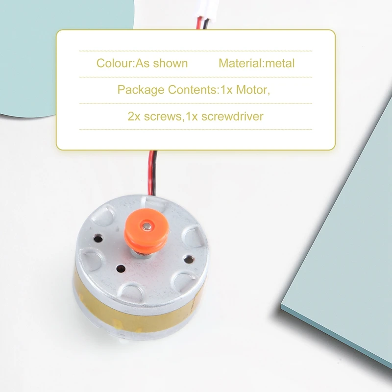 Motor de transmissão de engrenagens para Xiaomi Mijia, 1St 2Nd, Roborock S50, S51, S55, Robot Vacuum Cleaner Sensor, LDS Cleaner Motor