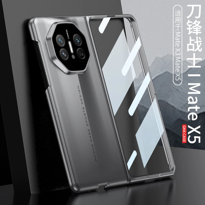 For Huawei Mate X5 X3 Case Luxury Ultra Thin Skin Friendly Matte with Tempered Film All-inclusive PC Protective Shockproof Cover