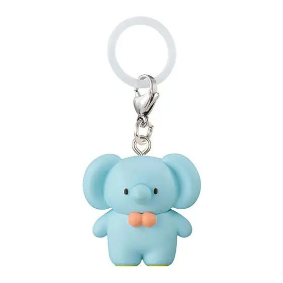 Bandai Sunlemon Niedlicher Tier-Schlüsselanhänger in Anhängerform, Actionfigur, kleiner Bär, Brustrucksack, Schlüsselanhänger, Gashapon-Ball, Original