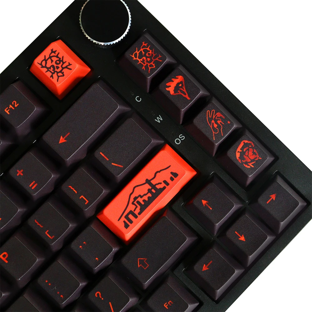 GMK Pompeii Keycaps Cherry Profile Pbt Material 129 Keys Five Side