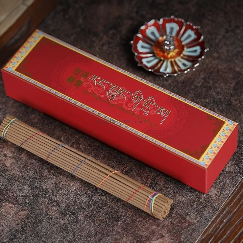 50 جذر عصا البخور الطبيعية التبتية القديمة المنزل داخلي عرض بوذا التأمل تهدئة العقل تنقية الهواء الروائح