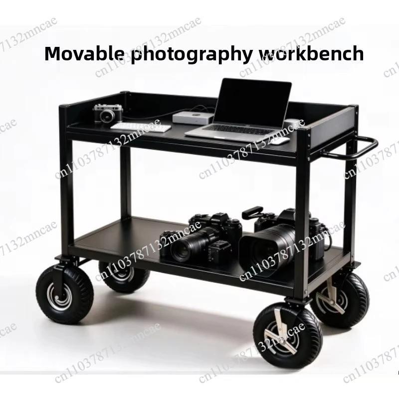 Mobile Photography Workbench Live Director's Car with Circumference Studio Online Shooting Photography Equipment Cart